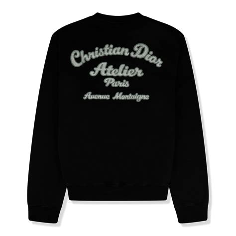 christian dior atelier' t-shirt black|christian dior atelier sweater.